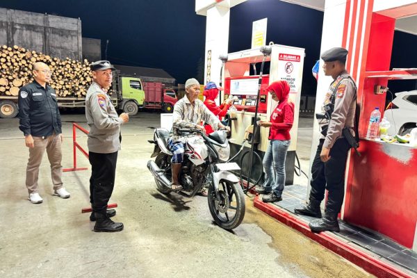Jaga Kamtibmas Tetap Kondusif, Personel Polres Mesuji Gelar Apel, Patroli, dan KRYD di Objek Vital